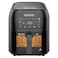 Black &amp; Decker Air Fryer, SAF80W-B5, Black, 8 L
