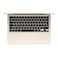 Apple MacBook Air Laptop With 15-Inch Display Apple M3 Chip Processor 16GB RAM 256GB SSD Starlight English Keyboard MC9F4ZS/A