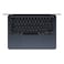Apple MacBook Air Laptop With 13-Inch Display Apple M3 Chip Processor 24GB RAM 512GB SSD Midnight English Keyboard MC8Q4ZS/A