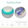 Melii Pacifier Case, 2 Pack (Blue &amp; Grey)