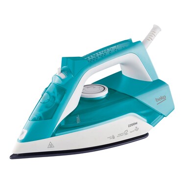 Beko Steam Iron SIM3122 T, 2200 W, 240 ml, Turquoise, Auto Shut-off