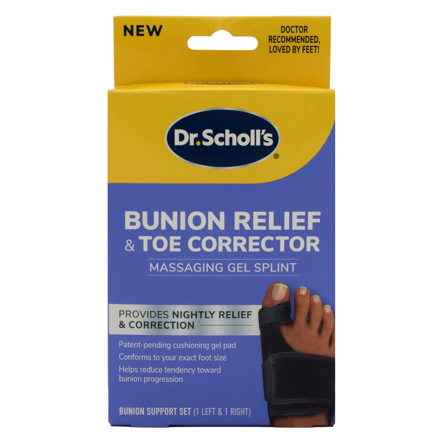 Buy Bunion Relief and Toe Corrector Set Left and
