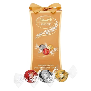Lindt Lindor Assorted Chocolate Truffles Pillar Box 75g