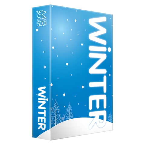 Winter Photo Copy Paper A4 80Gsm 500 Sheets 210x297mm