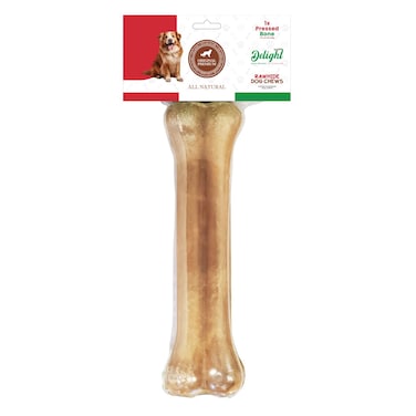 ديلايت عظم مضغ مضغوط من الجلد الخام للكلاب 180 غرام
