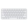 أبل ماجيك لوحة مفاتيح  مع تاتش إي دي لطرازات ماك المزودة بمنفذ يو أس بي سي  سيليمون - فضي