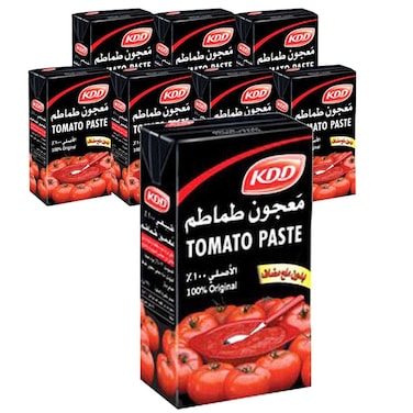 كي دي دي معجون طماطم، 135 غرام حزمة من 8