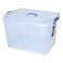 Plastic Storage Box with Cover 80L