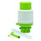 Raj Plastic Water Dispenser Manual Pump Green