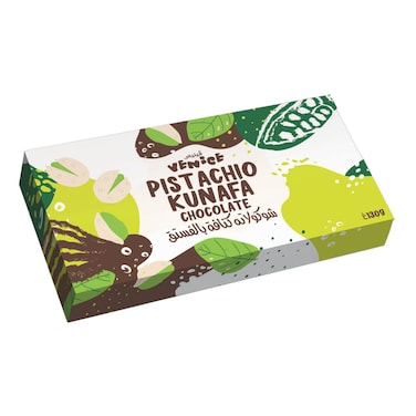 Venice Pistachio Kunafa Chocolate, 130g