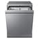Samsung, 14 PS Built In Dishwasher with Energy Efficiency and WaterJet Clean, DW60DG790FSLGU