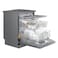 Samsung, 14 PS Built In Dishwasher with Energy Efficiency and WaterJet Clean, DW60DG790FSLGU
