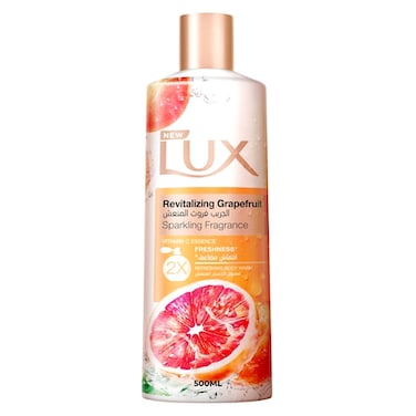 Lux Revitalizing Grapefruit Body Wash with Vitamin C Essence 500ml
