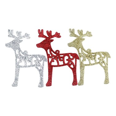 بي آر زخرفة معلقة على شكل غزال 2