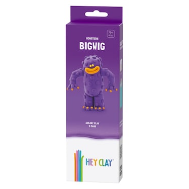 هاي كلاي صلصال يجف بالهواء لتشكيل وحوش بيغ ويغ  HC30085  ـ 3 علب