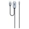 TotuLife Nylo Series Lightning to HDMI Cable Black and Grey 2m