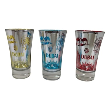 Short Glass Assorted 3 PCS