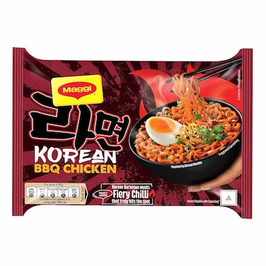 Nestle Maggi Korean BBQ Chicken Noodles 90g