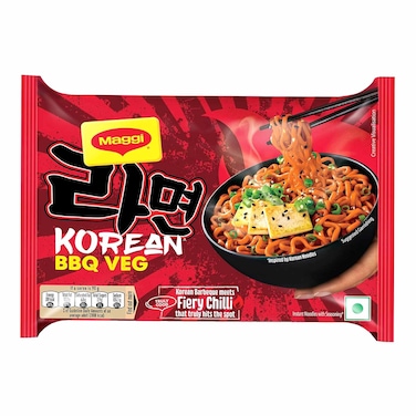 نستله ماغي نودلز كورية بالخضار المشوية 90 غرام
