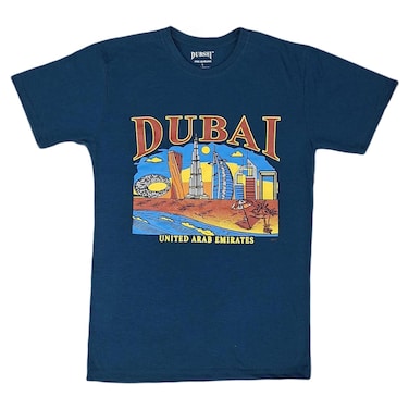 Dubai Men Short-Sleeve T-Shirt, Multicolor, Assorted