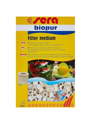 Sera BIOPUR A In-line Skating Media for Oxygen Loving Schleimbildenden Bacteria, 750 g