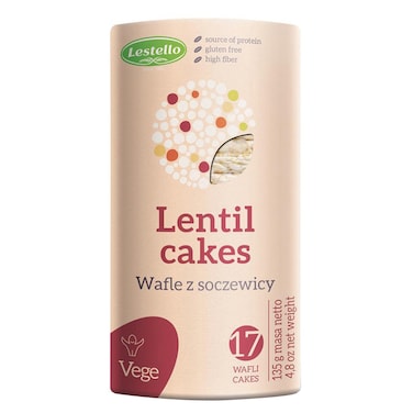 Lestello Rice Cakes Lentil 135g
