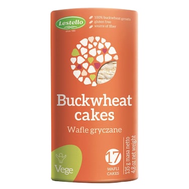 Lestello Rice Cakes Buckwheat 135g