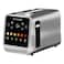 Nutricook 2 Slice Digital Toaster TS201ME, 850 W, Silver, Removable Warming Rack