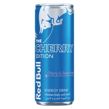 Red Bull The Cherry Edition Cherry and Forest Fruits Energy Drink 250ml