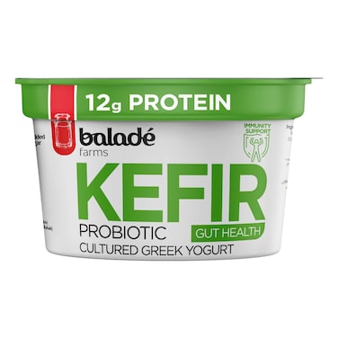 مزارع بلدي بروتين كفير صحة الأمعاء بروبيوتيك زبادي يوناني مخمر 180 غرام