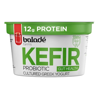 مزارع بلدي بروتين كفير صحة الأمعاء بروبيوتيك زبادي يوناني مخمر 180 غرام