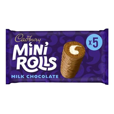 Cadbury Milk Chocolate Mini Rolls 60g