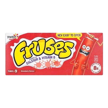 Yoplait Frubes Strawberry Yogurt, 333g