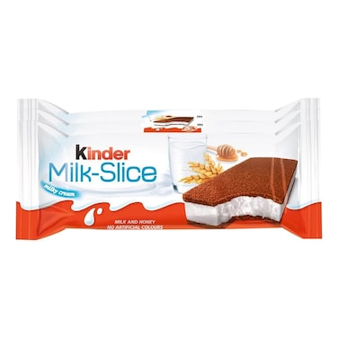Kinder Milk Slice Chilled Treat 84g