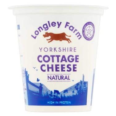 لونجلي فارم يوركشاير جبنة قريش طبيعية   125 غرام