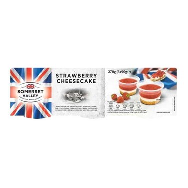 سومرست فالي تشيز كيك الفراولة  270 غرام