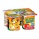 Yoplait Wildlife Fromag Frais Safari Strawberry and Pounding Peach Yogurt Big Pots 340g
