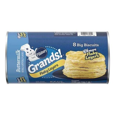 Pillsbury Grands Flaky Layers Buttermilk Biscuits 462g