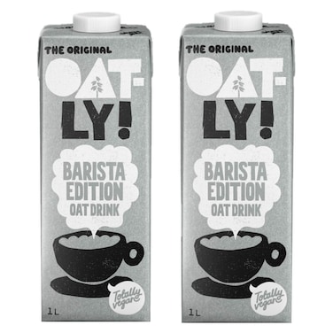 Oatly Barista Edition Oat Drink 1L Pack of 2