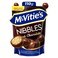 McVitie's Nibbles Dark Chocolate Coated Biscuit Bites 110g Pack of 2