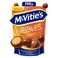 McVitie's Nibbles Caramel Flavour Cream Milk Chocolate Coated Biscuit Bites 110g Pack of 2