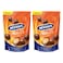 McVitie's Nibbles Caramel Flavour Cream Milk Chocolate Coated Biscuit Bites 110g Pack of 2
