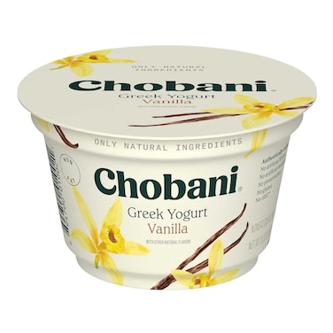 شوباني زبادي يوناني خالي الدسم بالفانيليا 150 غرام