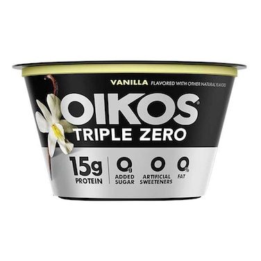 Oikos Triple Zero Non-Fat Greek Yogurt Vanilla 150g