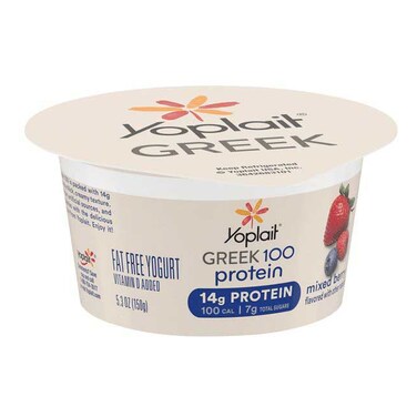 Yoplait Greek 100-Calorie Protein Yogurt Mixed Berry 150g