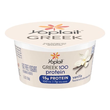 Yoplait Greek 100-Calorie Protein Yogurt Vanilla 150g