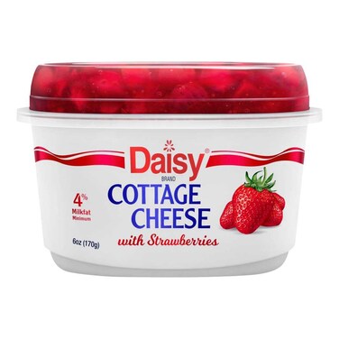 Daisy Brand 4% Milk Fat Cottage Cheese with Strawberries 170g