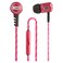 Altec Lansing Metal Wired In-Ear Earphones with Mic Red