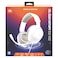 JBL Quantum 100 M2 Wired Over-Ear Gaming Headset with Flip-up Mic White