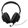 JBL Quantum 100 M2 Wired Over-Ear Gaming Headset with Flip-up Mic Black
